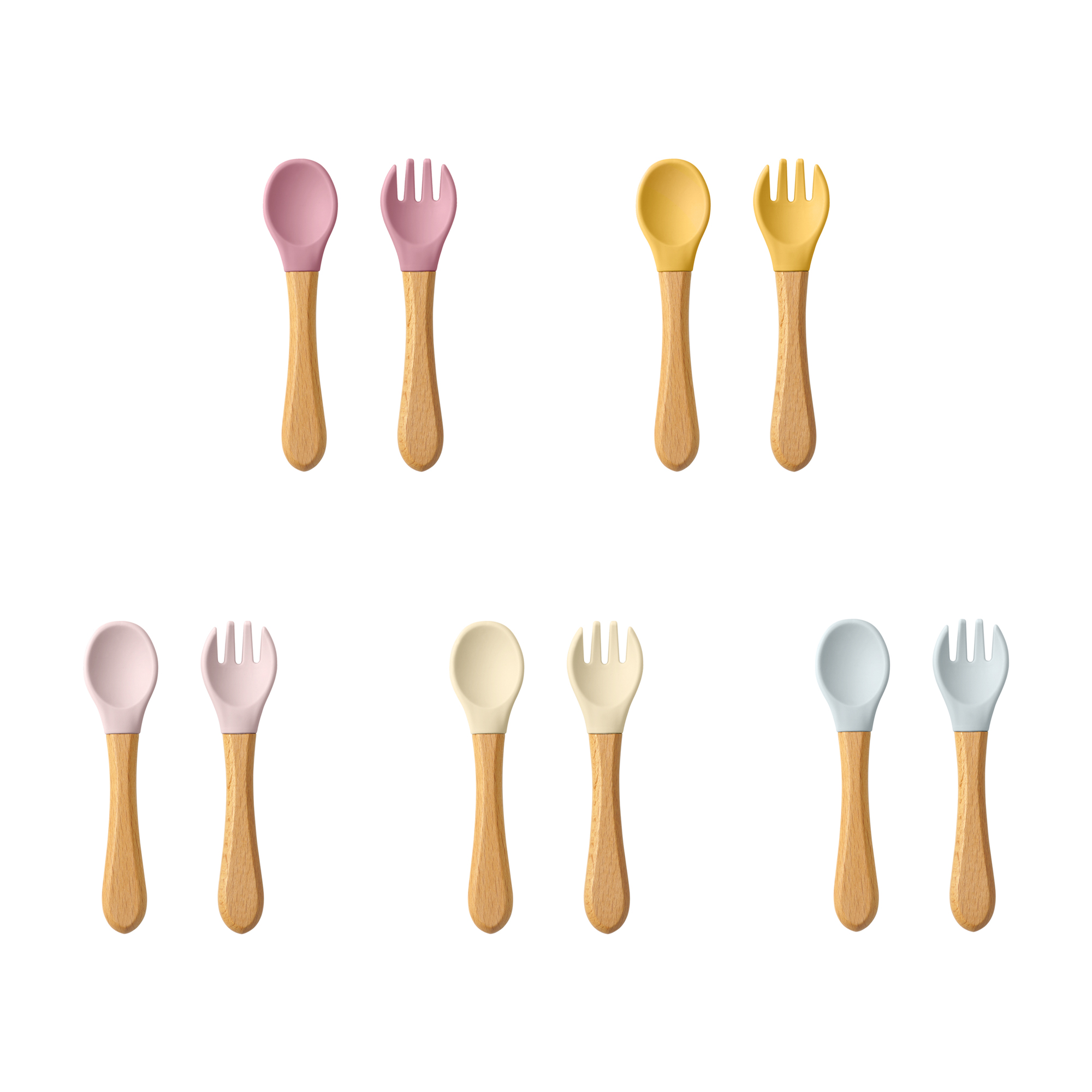 2PCS Baby Learning Spoons Uten - Baby Food Bites ulasan dan harga