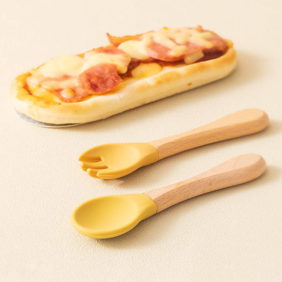 2PCS Baby Learning Spoons Uten - Baby Food Bites ulasan dan harga