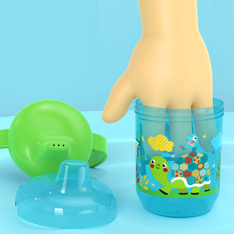Cute Duckbill Cup Baby Learnin - Baby Food Jars With Lids ulasan dan harga