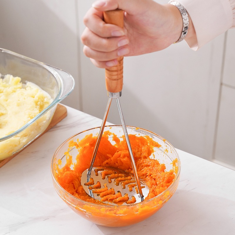 Stainless Steel Potato Masher, - Baby Food Healthy ulasan dan harga