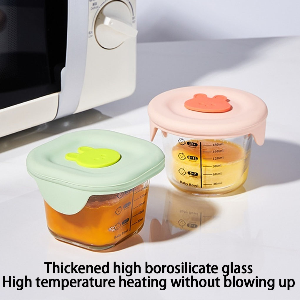 4pack/lot Kids Glass Baby Food - Baby Food Jars With Lids ulasan dan harga