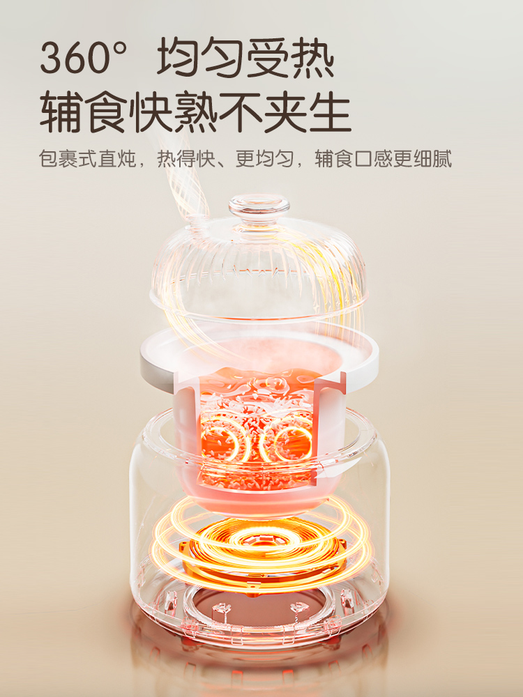 Jiuyang micro-pressure BB pot  - Baby Rice Food ulasan dan harga