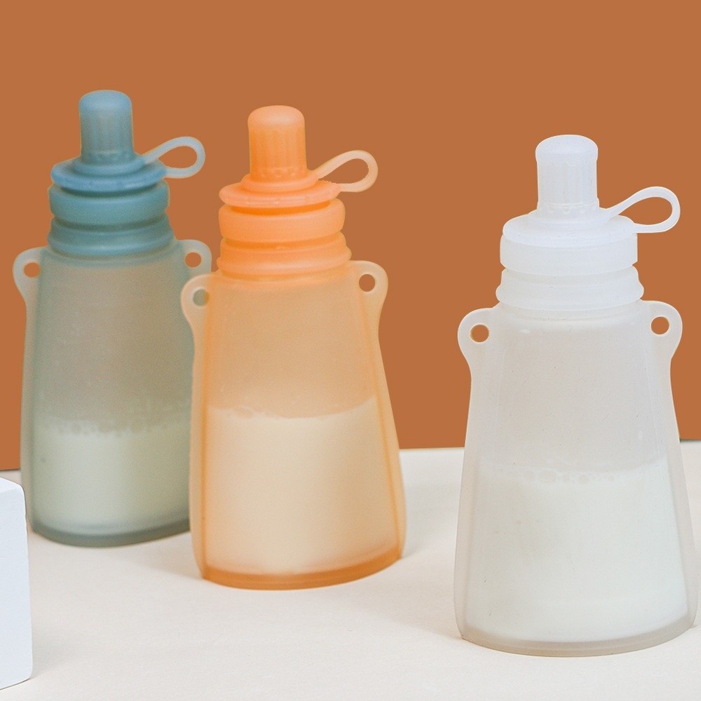BPA Free Silicone Baby Food Po - Baby Food Pouches Reusable ulasan dan harga
