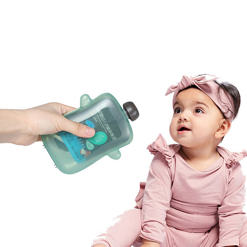 Self-Feeding Baby Food Pouch H - Baby Food Pouches Reusable ulasan dan harga
